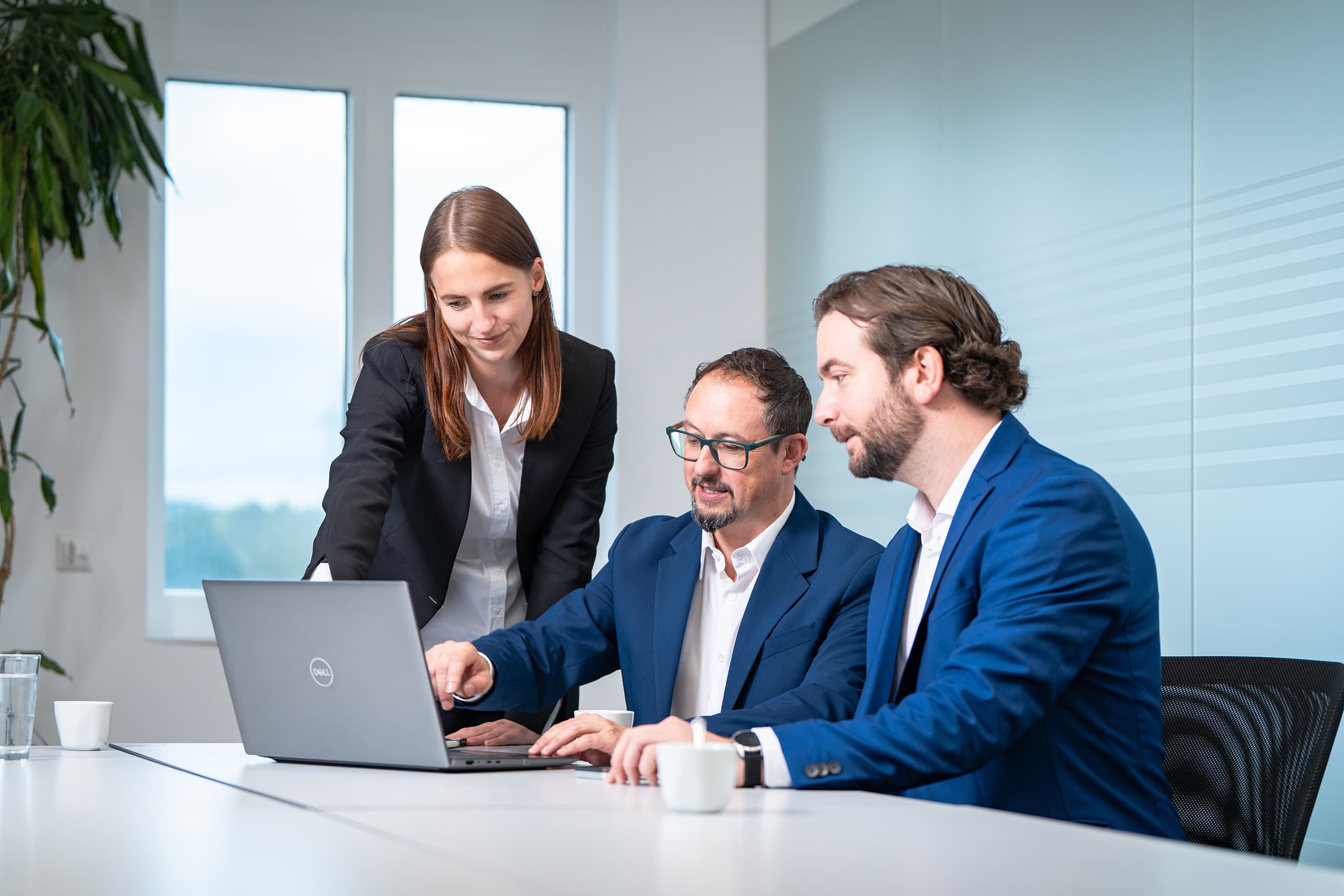 Team der HecknerGroup bei der Arbeit